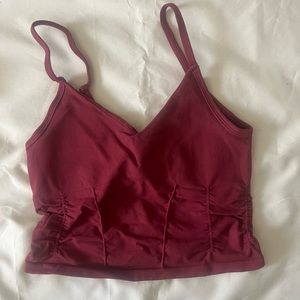 Free People Movement Good Karma Ruched Tank